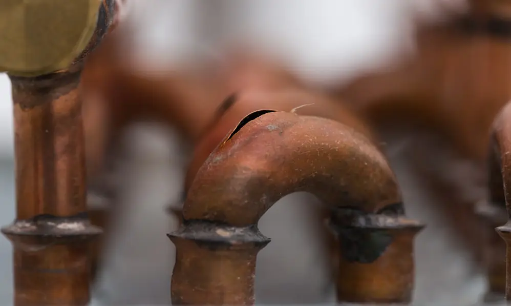 drain line freezing