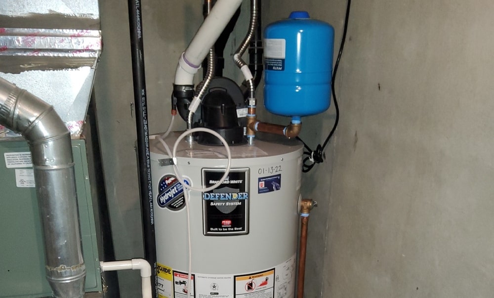 water heater installation service