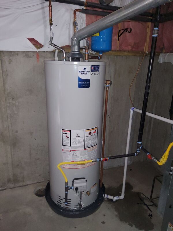 gas water heater ventilation