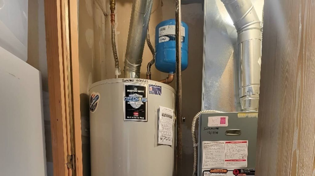 gas water heater repaired