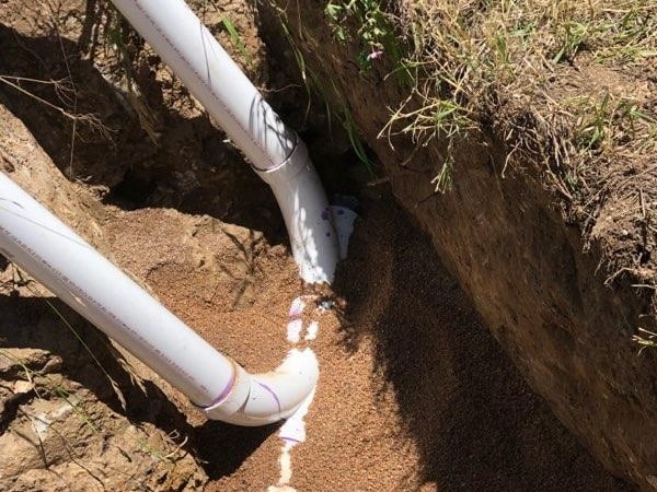 water line repair service