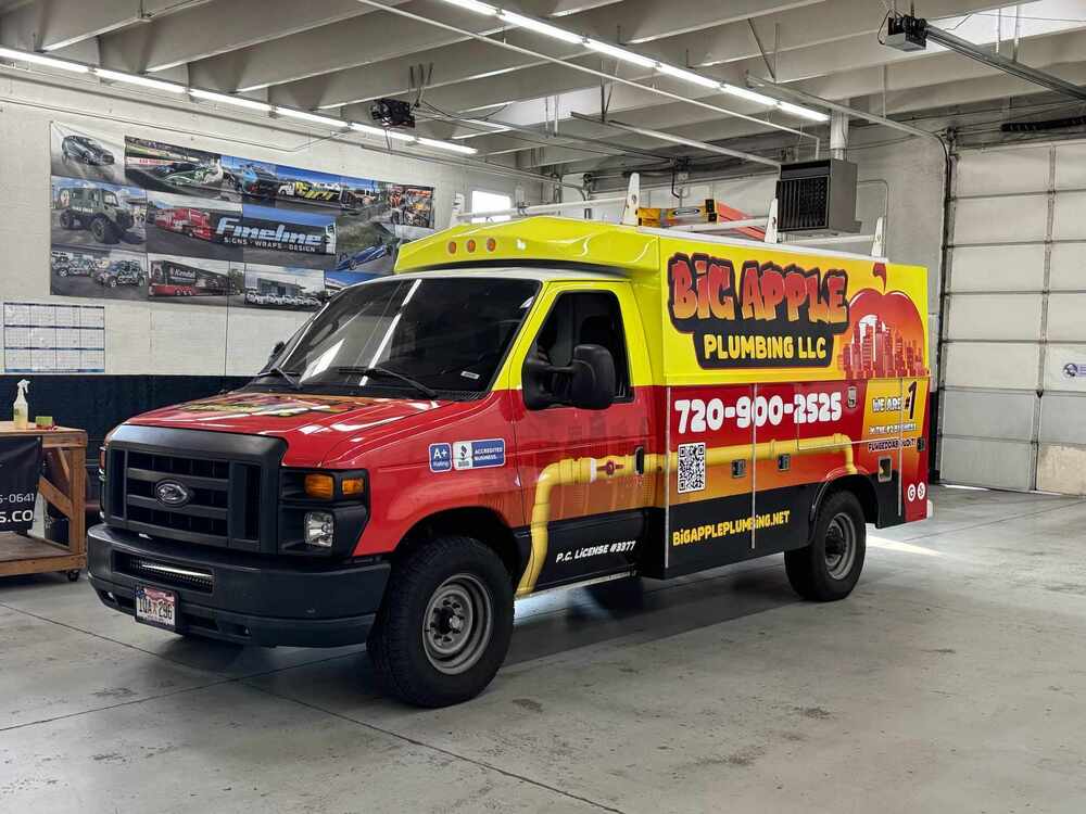 Big Apple Plumbing Service Van