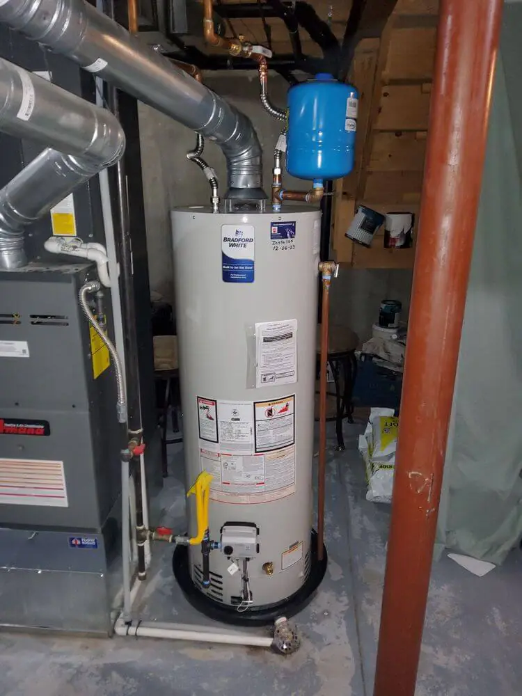 tank hot water heater with boiler