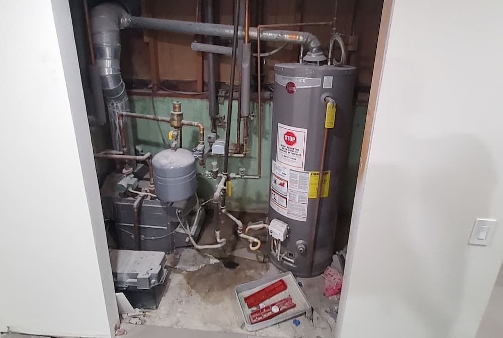 well maintained water heater