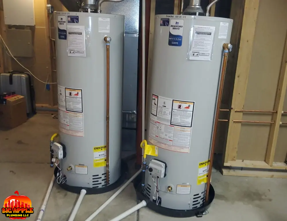 lakewood plumbers installing bradford white water heaters