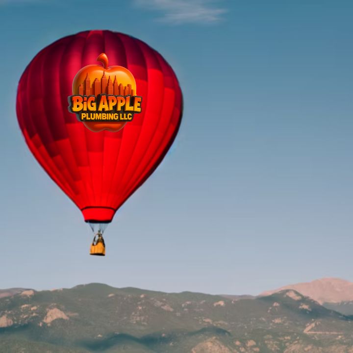 Big Apple Plumbing balloon in Erie, Colorado