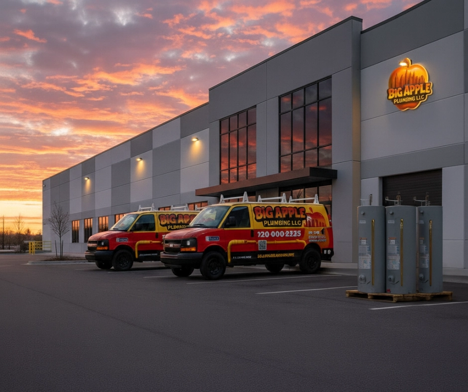 Big Apple Water Heater Intall